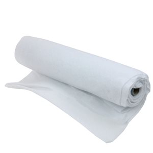 Northlight 8-ft White Artificial Christmas Soft Snow Blanket Roll