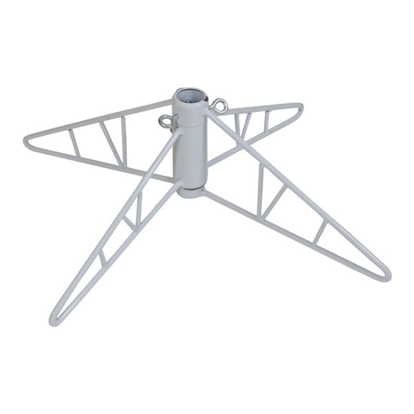 Northlight 9-ft Slim Silver Tinsel Pre-Lit Artificial Christmas Tree with Warm White Lights