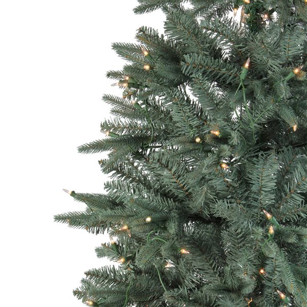 Northlight 9-ft Slim Washington Frasier Fir Pre-Lit Artificial Christmas Tree