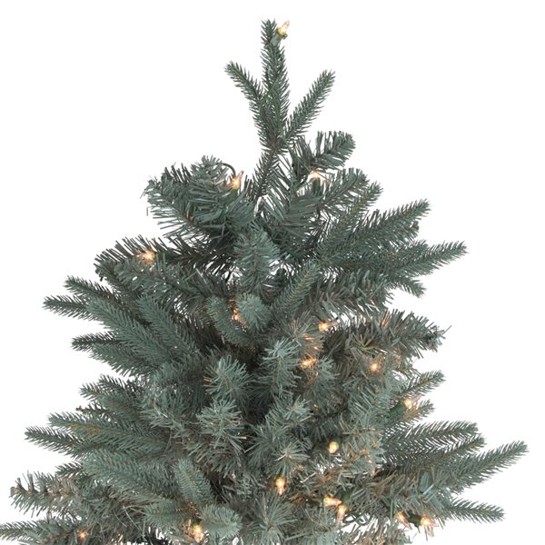 Northlight 9-ft Slim Washington Frasier Fir Pre-Lit Artificial Christmas Tree