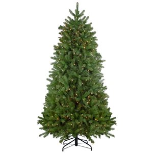 Northlight 7.5-ft Palisades Fir Pre-Lit Artificial Christmas Tree with Warm White Lights