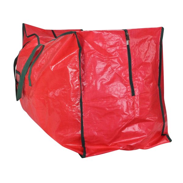 Northlight 43-in Red and Green Christmas Tree Storage Bag