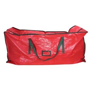 Northlight 43-in Red and Green Christmas Tree Storage Bag