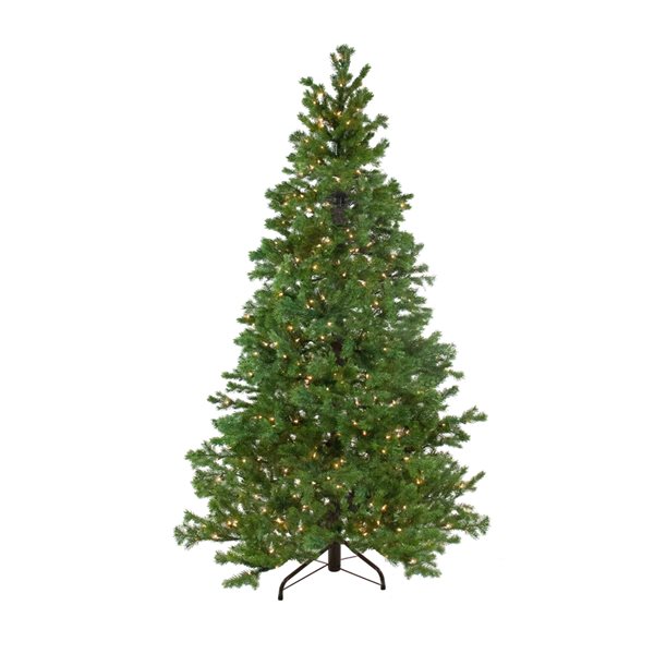 Northlight 6.5-ft Medium Pine Pre-Lit Artificial Christmas Tree with Warm White Lights