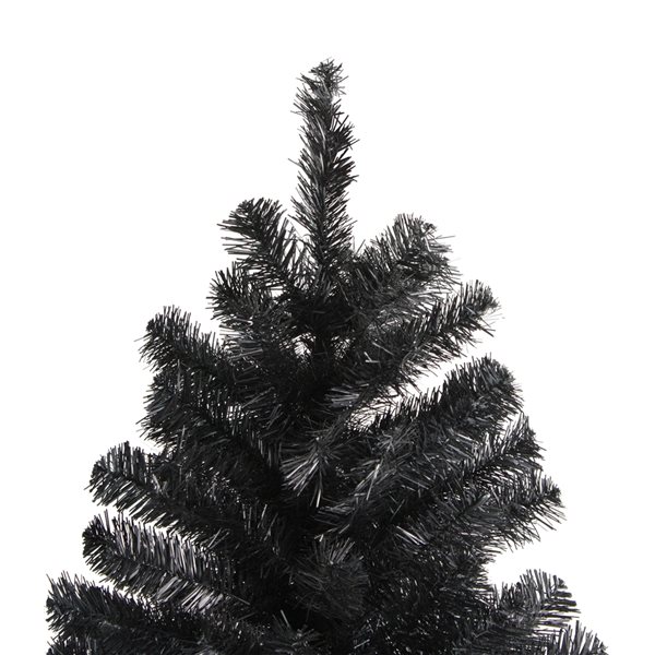 Northlight 7-ft Black Colorado Spruce Artificial Christmas Tree - Unlit