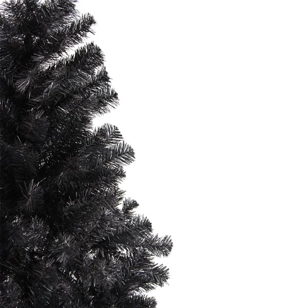 Northlight 6-ft Black Colorado Spruce Artificial Christmas Tree - Unlit