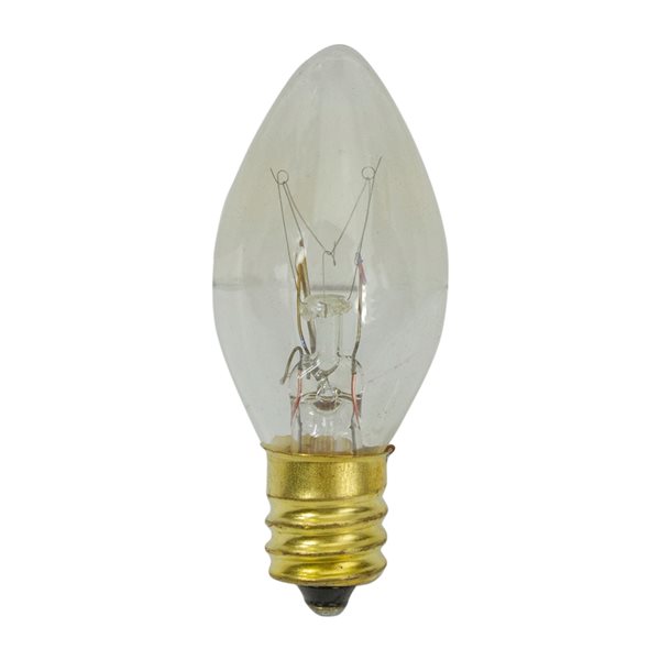 Northlight Indoor/Outdoor White Incandescent C7 String Light Bulbs - Pack of 4