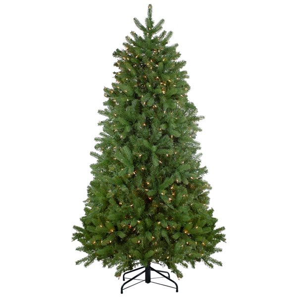 Northlight 6.5-ft Palisades Fir Pre-Lit Artificial Christmas Tree with Warm White Lights