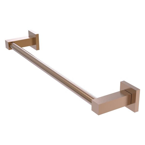 Allied Brass Montero 30-in Brushed Bronze Wall Mount Single Towel Bar