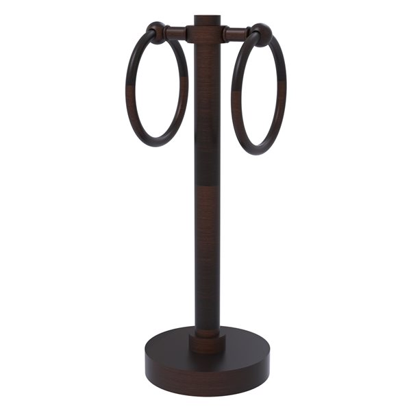 Allied Brass Venetian Bronze Freestanding Countertop Towel Ring