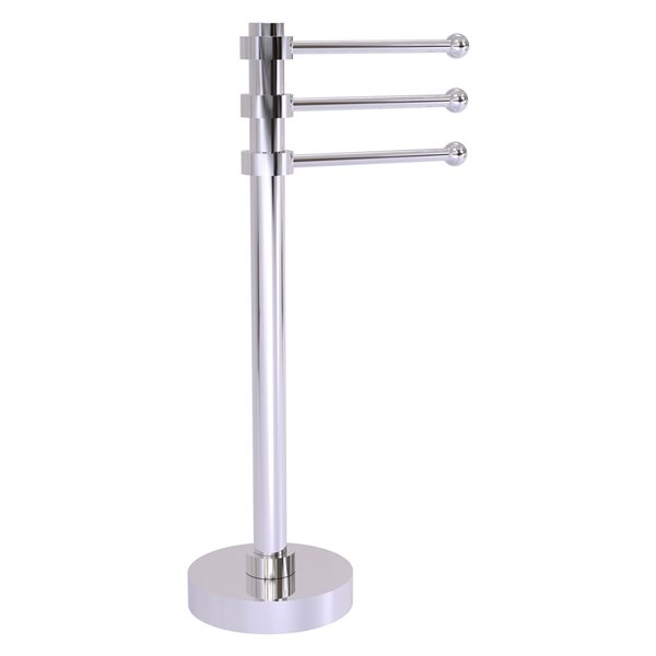 Allied Brass Towel Holder Polished Chrome Freestanding Towel Rack