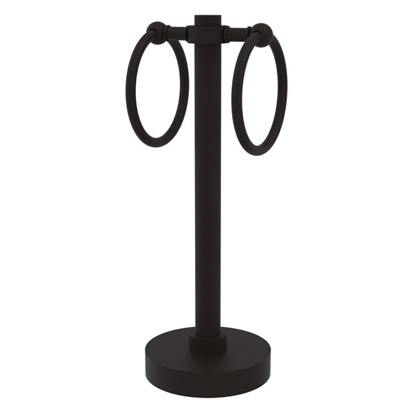 Allied Brass Oil Rubbed Bronze Freestanding Countertop Towel Ring