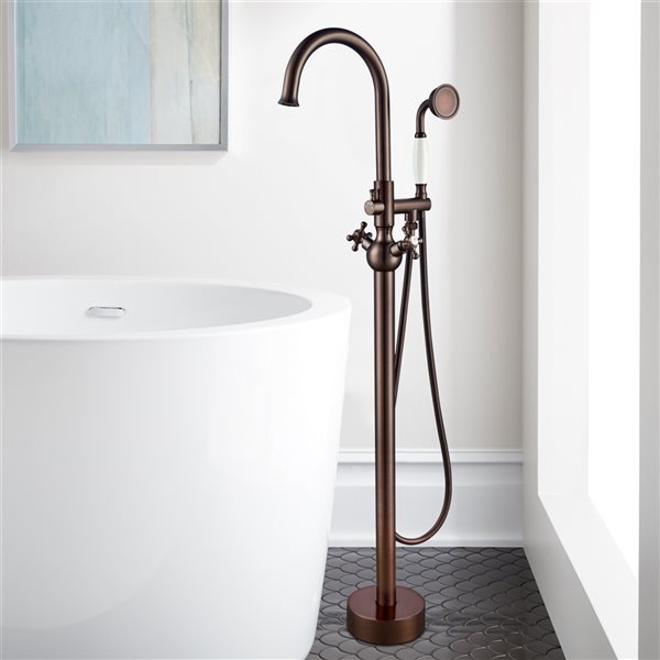 bronze bathtub faucet