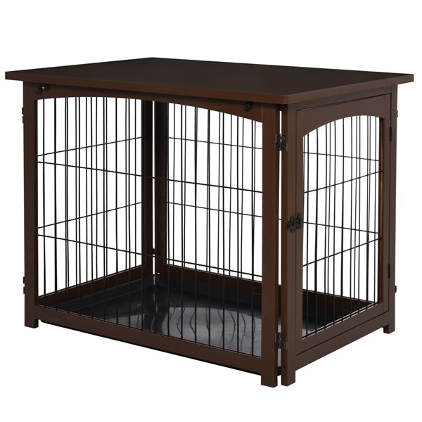 Dog crate table outlet cover