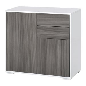 HomCom 31.1-in W Composite Wood Sideboard