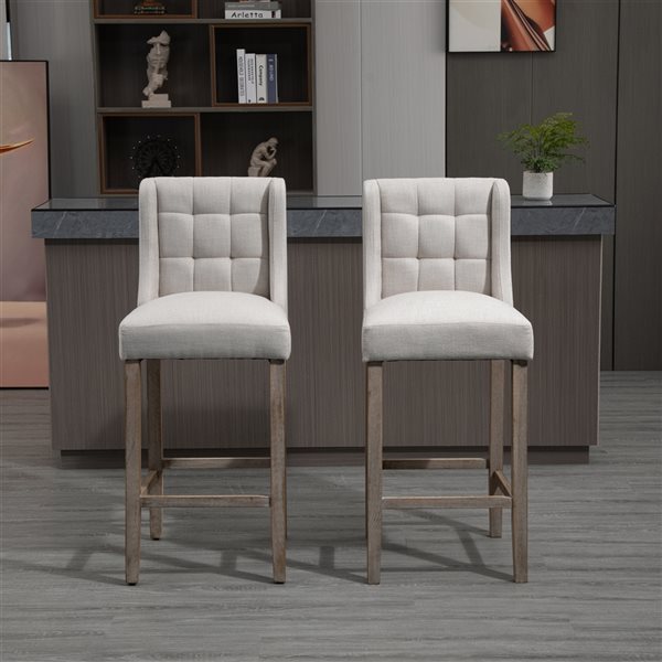 beige bar stools canada