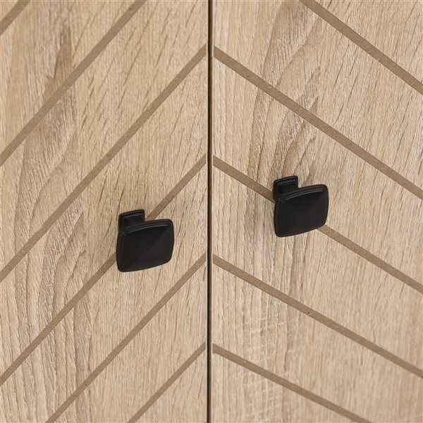 HomCom 31.5-in W Composite Wood Sideboard