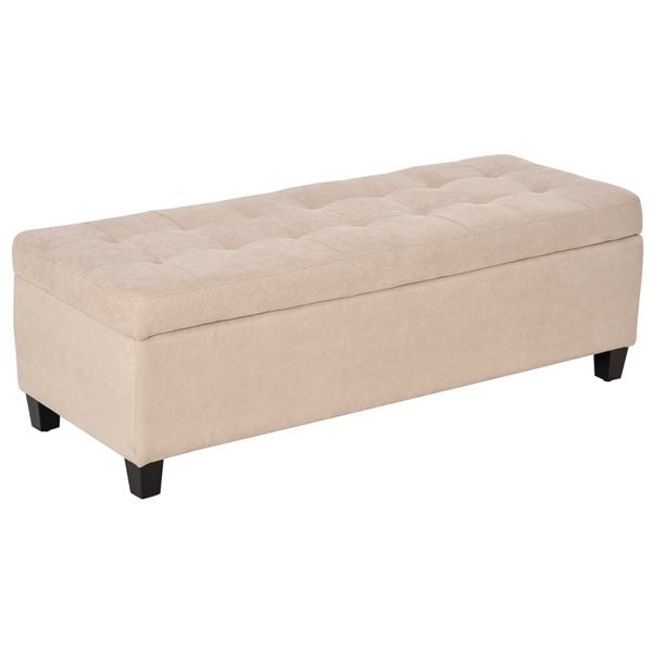 Modern Beige Storage Bench 833150CW RONA