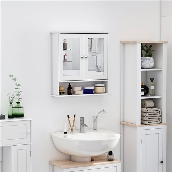 White Bathroom Wall Cabinet 834, Bathroom Wall Cabinet White Ikea
