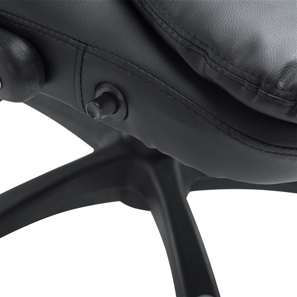 HOMCOM Fauteuil de bureau ergonomique chaise de bureau à bascule