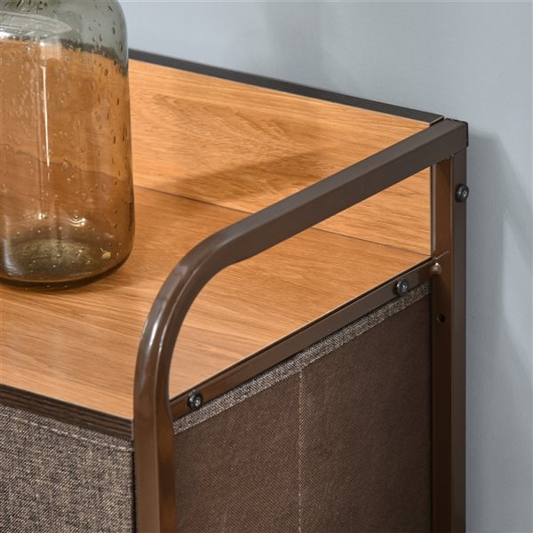 HOMCOM Multicolour 7-Drawer Standard Chest