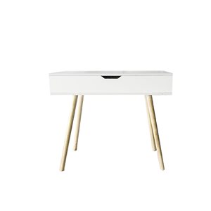 Danawares 35.4-in White Modern/Contemporary Desk