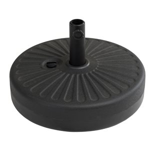 Sunjoy Baltic Black Patio Round Umbrella Base