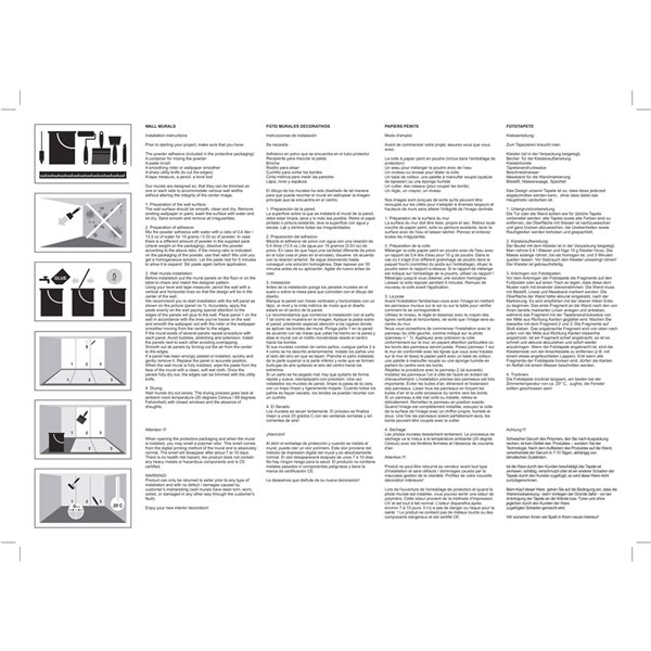 Dundee Deco 6-ft 8-in x 3-ft Strippable Washable Horse Herd Mural