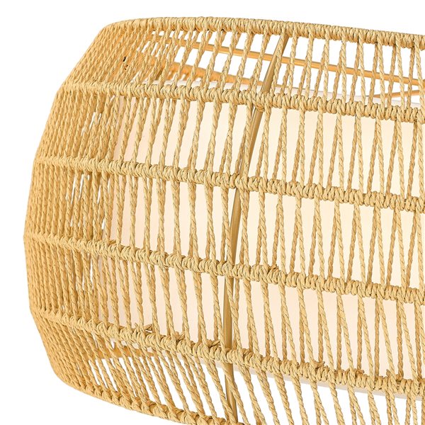 Golden Lighting Everly 6-Light Matte Black Rustic Chandelier