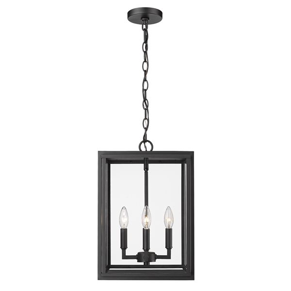 Golden Lighting Tribeca Natural Black Modern/Contemporary Pendant Light