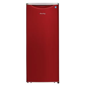 Réfrigérateur rouge sans congélateur de 11 pi³ par Danby, certifié Energy Star