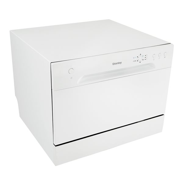 Danby 21.65-in 52 db White Portable Dishwasher - Energy Star Certified