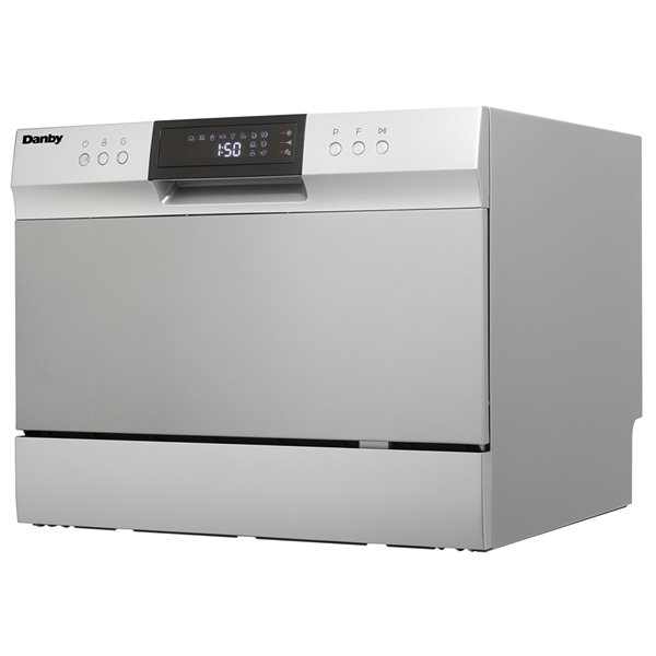 Danby 21.65-in 54 db Grey Portable Dishwasher - Energy Star Certified