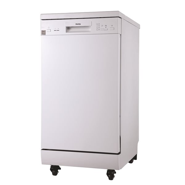 Danby 17.71-in 52 db White Portable Dishwasher