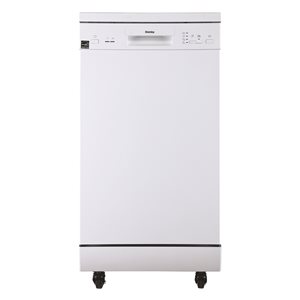 Danby 17.71-In 52 db White Portable Dishwasher Energy Star Certified