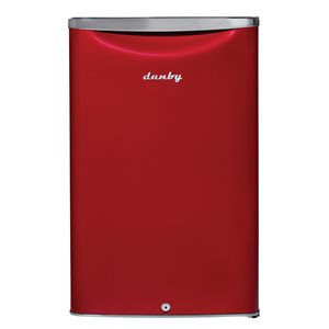 Danby 4.4 ft³ Contemporary/Classic Compact Refrigerator - Red