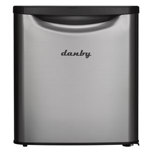 Danby 1.7 ft³ Contemporary/Classic Compact Refrigerator - Stainless Steel