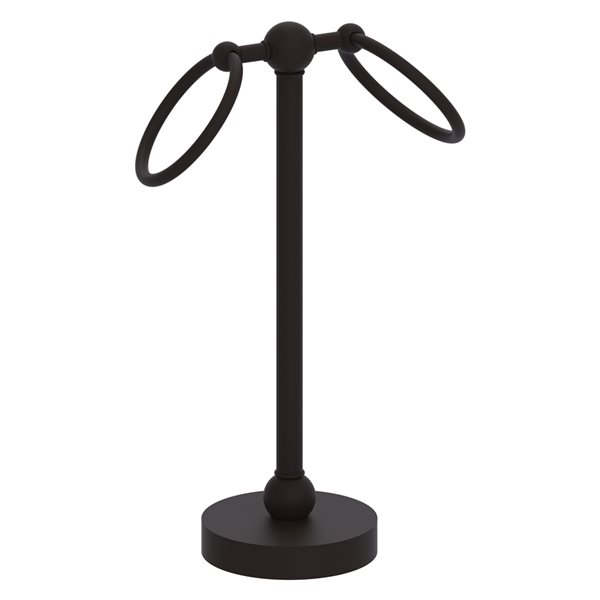 Allied Brass Oil Rubbed Bronze Freestanding Countertop Towel Ring