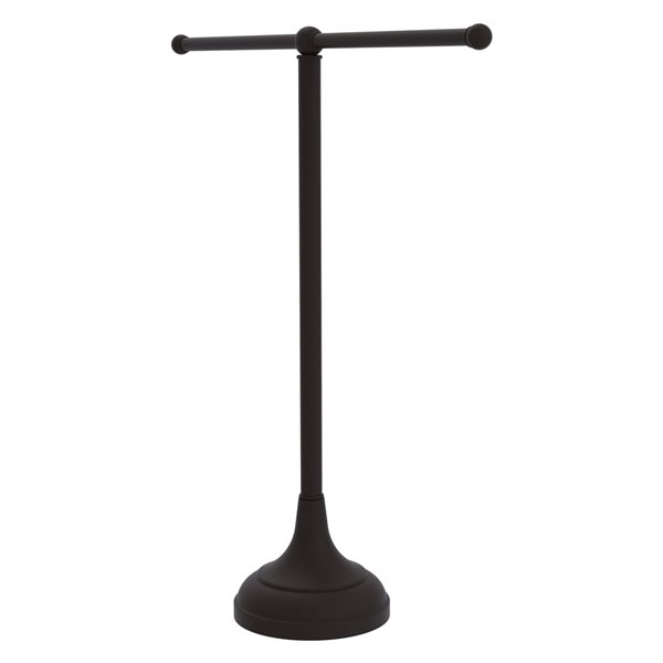 Allied Brass Oil Rubbed Bronze Double Freestanding Countertop Towel