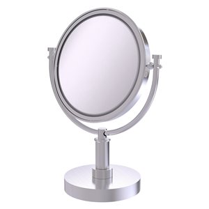 Allied Brass Retro Wave Collection Wall Mounted Swivel Make-Up Mirror  8-inch Diameter with 2X Magnification - On Sale - Bed Bath & Beyond -  11613826