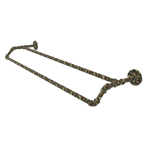 Allied Brass Camo 36-in Double Military Camo Wall Mount Double Towel Bar