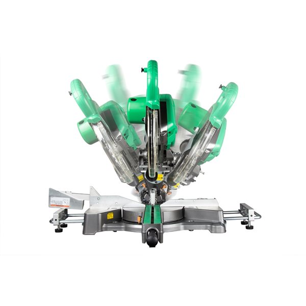 Metabo HPT 10-in 12 A Dual Bevel Slide Compound Mitre Saw