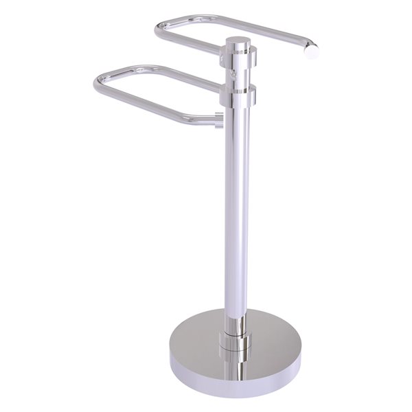Allied Brass Freestanding Countertop Towel Ring - Polished Chrome