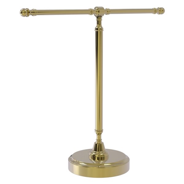 Allied Brass Retro Wave Collection 18 in. Double Towel Bar in