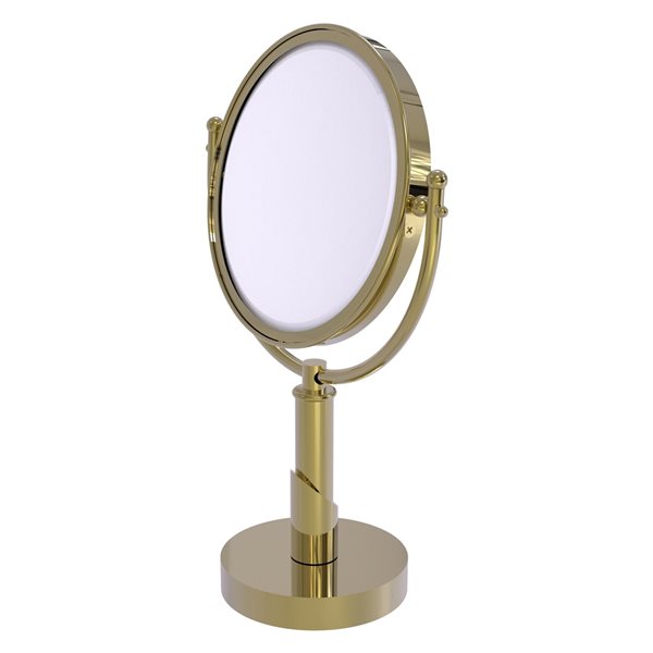 Allied Brass Soho 11-in x 15-in Brass Double-Sided Magnifying ...