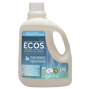 ECOS 5.03-L Free and Clear Hypoallergenic Laundry Detergent - 2-Pack
