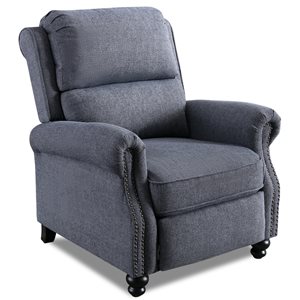 CASAINC Navy Modern Single Sofa Chair
