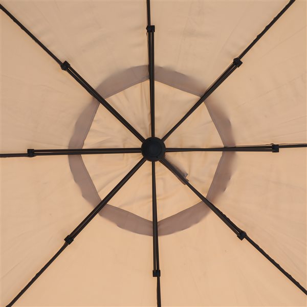blissun 9' outdoor aluminum patio umbrella Blissun 9' Outdoor Patio Umbrella, Outdoor Table Umbrella,Grey - Bed Bath &  Beyond