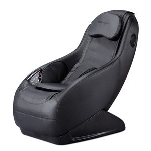 CASAINC Black Modern Electric Reclining Massage Chair with Phone Slot