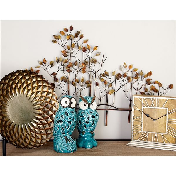 Grayson Lane 24-in H x 39-in W Traditional Iron Wall Accent